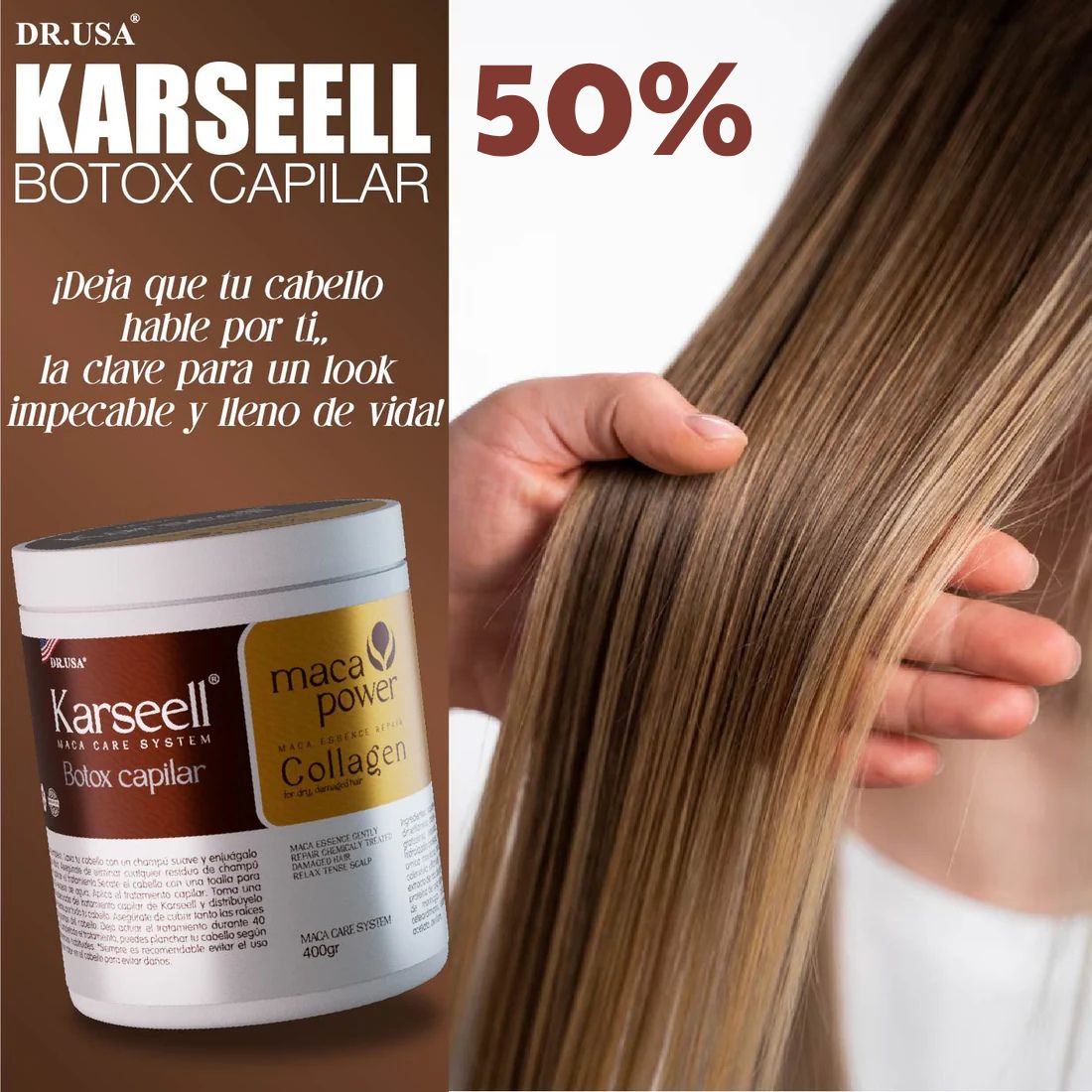 KARSEELL BOTOX CAPILAR - 50% DESCUENTO!